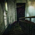 escalera al piso de abajo